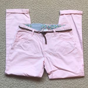 NWT Carter’s Pale Pink Boyfriend Fit Chinos